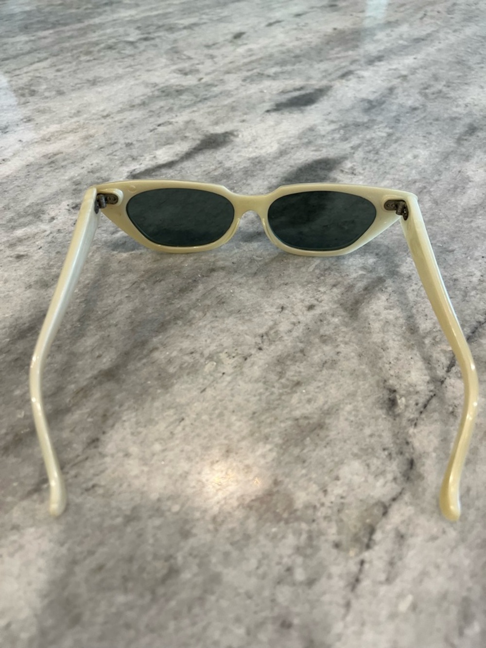 Vintage Wilson Cat-Eye Women's Sunglasses in Ivory - Picture 3 of 3